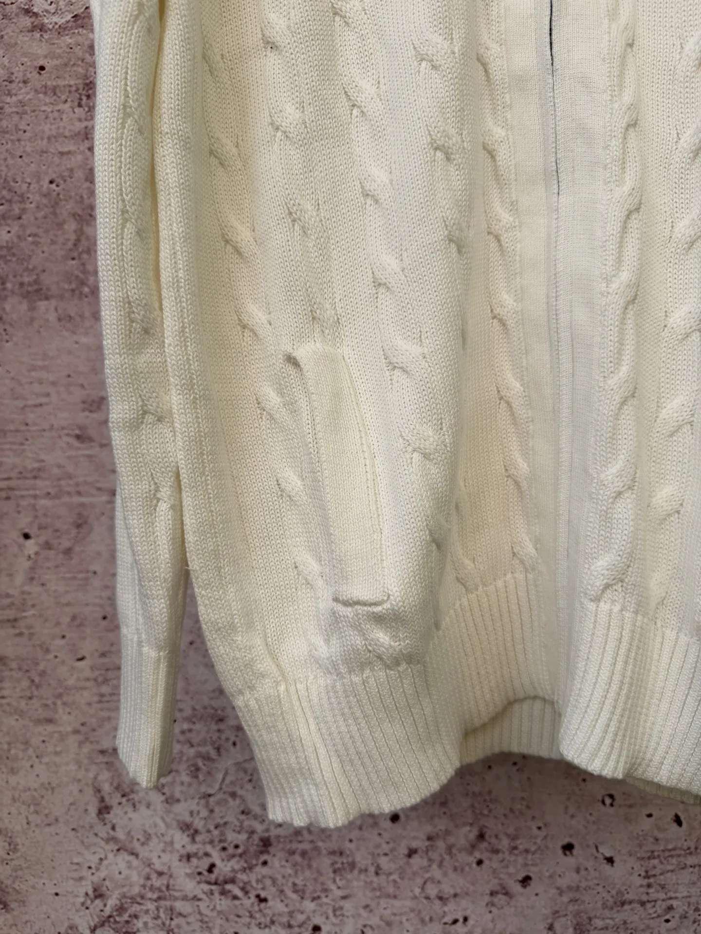 P260 Ralph Lauren's new autumn full-zip sweater jacket, the same style for men and women, can be worn as an inner layer or as a jacket, original pure cotton washed yarn, customized hardware accessories, original exquisite pony logo embroidery, fine workmanship, recommended hot product